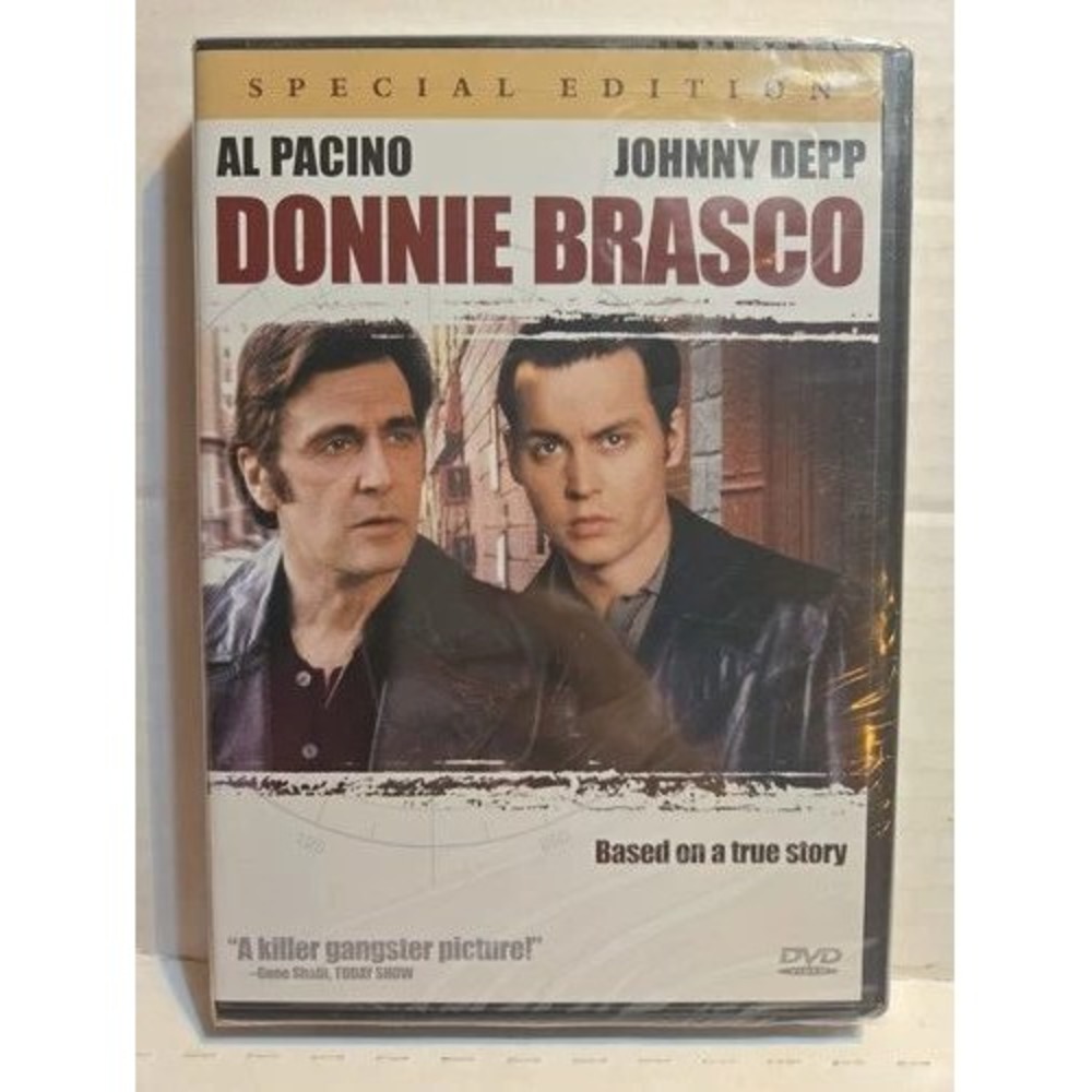 Donnie Brasco Special Edition DVD Al Pacino Johnny Depp Crime Drama New Sealed